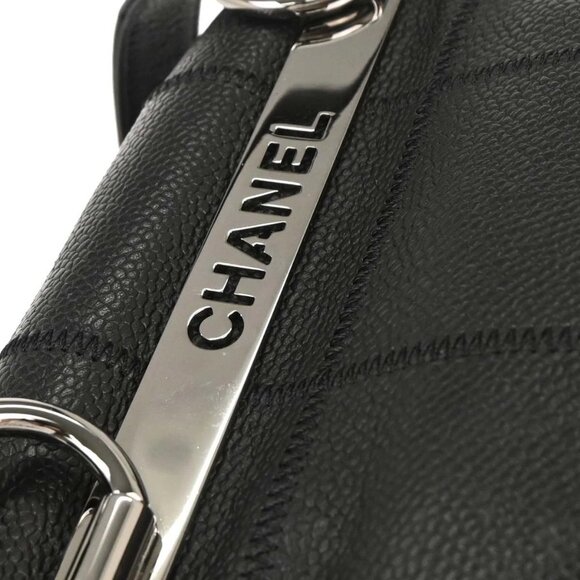 Chanel Black Calfskin Choco Bar Handbag - Picture 6 of 10